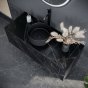 Мебель для ванной Sancos Stone 120 черный мрамор