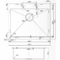 Мойка кухонная Seaman Eco Marino SMB-6152SK