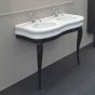 Мебель для ванной Simas Lante с раковиной LA12 черный глянцевый