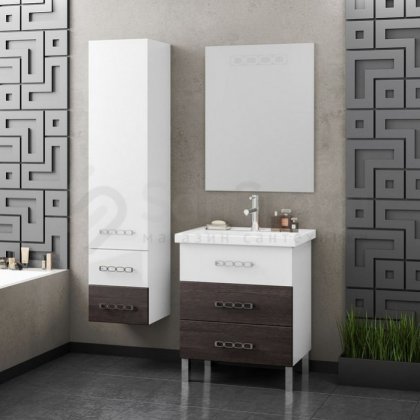 Мебель для ванной Smile Боско 60 белый винтаж