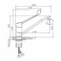Смеситель для раковины Splenka S08 S08.42