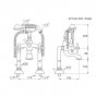 Смеситель для ванны Stella Roma 3274CL306