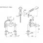 Смеситель на борт ванны Stella Roma 3267RG305/6