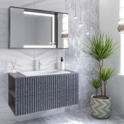 Мебель для ванной Stella Polar Дэрри 100 бетон/цем...