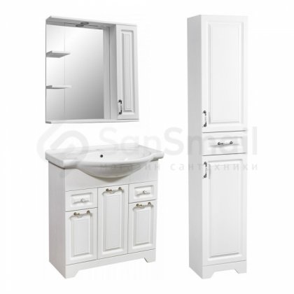 Мебель для ванной Stella Polar Кармела 75 ольха белая