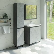 Мебель для ванной Stella Polar Кибела 80 цемент