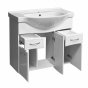Мебель для ванной Stella Polar Концепт 90 белая