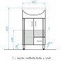 Мебель для ванной Style Line Эко Стандарт №10 50