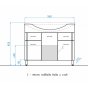 Мебель для ванной Style Line Эко Стандарт №26 100