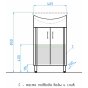 Мебель для ванной Style Line Эко Стандарт №9 50