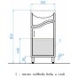 Мебель для ванной Style Line Эко Волна №2 40