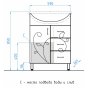 Мебель для ванной Style Line Эко Фьюжн №24 65