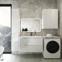 Мебель для ванной Style Line Марелла 90 подвесная белая глянцевая
