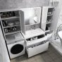 Мебель для ванной Style Line Марелла 90 напольная белая глянцевая