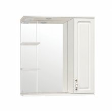 Зеркало со шкафчиком Style Line Олеандр-2 75/C рельеф пастель