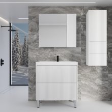 Мебель для ванной Style Line Стокгольм 70 напольная белая софт