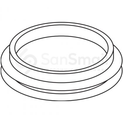 Уплотнительное кольцо между каналом и сифоном Tece Drainline 668013