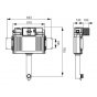 Смывной бачок скрытого монтажа Tece TECEprofil 9041308