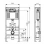 Инсталляция для унитаза Tece Profil 9500393