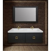 Мебель для ванной Tessoro Adel 125C черная