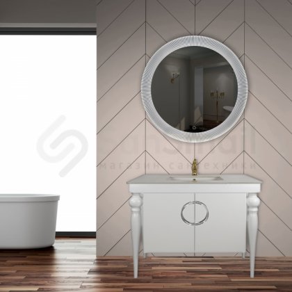 Мебель для ванной напольная Tessoro Borgo 110 белая