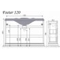Мебель для ванной Tessoro Foster TS-F90120-C-N
