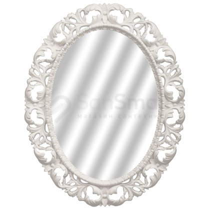 Зеркало Tessoro Isabella TS-10210-W белый глянец