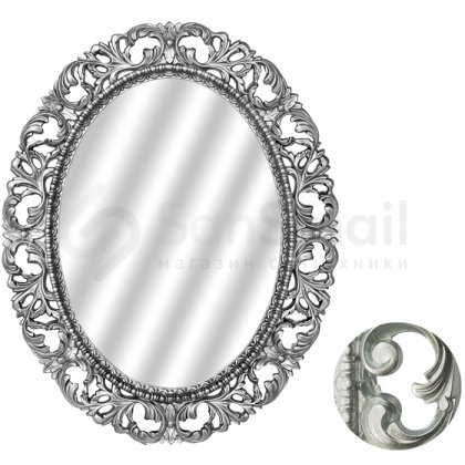 Зеркало Tessoro Isabella TS-10210-S/L серебро