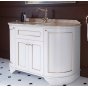 Мебель для ванной Tiffany World York Nuovo bianco/oro с 1 отв