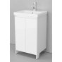 Мебель для ванной Velvex Klaufs 50.2D напольная белая