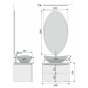 Мебель для ванной Velvex Cerselli Luna 60