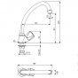 Кран настольный Vidima Practic BA159AA