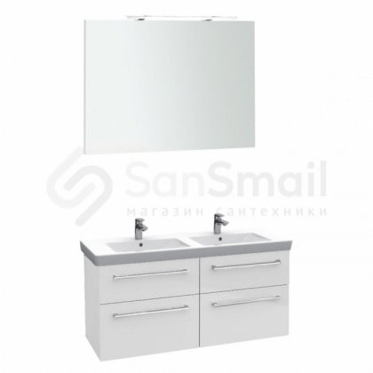 Мебель для ванной Villeroy&Boch 2Day2 130 Glossy White