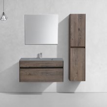 Мебель для ванной Vincea Chiara 100 цвет темный дуб Grey