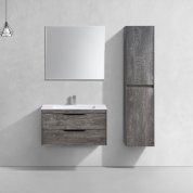 Мебель для ванной Vincea Chiara 2D 80 цвет серый к...