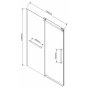 Душевая дверь Vincea Como Soft VDS-1CS 140 см