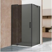 Душевой уголок Vincea Extra VSR-1E 90/100x90 тонированный Black