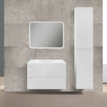 Мебель для ванной Vincea Fine 80 белый глянец