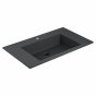 Мебель для ванной Vincea Chiara 2D 80 цвет серый камень Black