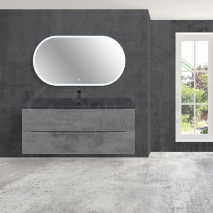 Мебель для ванной Vincea Mia MC120 бетон Black