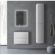 Мебель для ванной Vincea Mia MC600 белый глянец Antracit