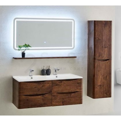 Мебель для ванной Vincea Roberta 120 темный дуб