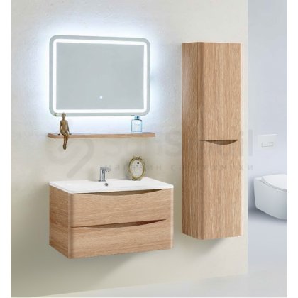 Мебель для ванной Vincea Roberta 80 светлый дуб