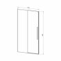 Душевая дверь Vincea Slim-N VDS-4SN 120 см