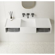 Раковина Vincea Solid Surface VWB-6S2 120 см