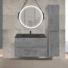 Мебель для ванной Vincea Vico 80 бетон Black