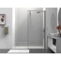 Душевая перегородка Vincea Walk-In VSW-1HS 80 см вороненая сталь