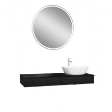 Мебель для ванной Vitra Origin 120 R черный дуб