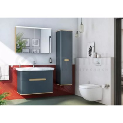 Мебель для ванной Vitra Sento 100 см антрацит