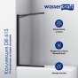 Шторка на ванну WasserKRAFT Dill 61S02-100 WasserSchutz Fixed
